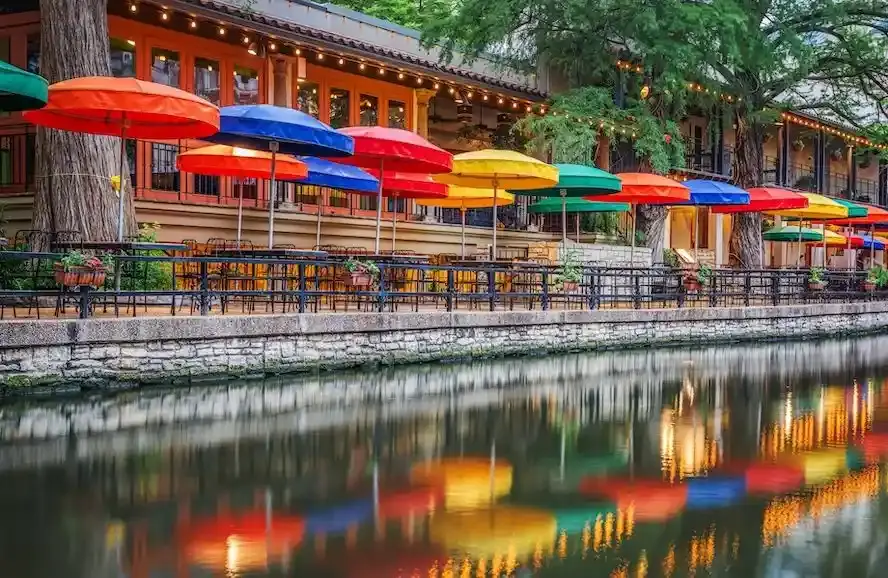 Atração ribeirinha de San Antonio